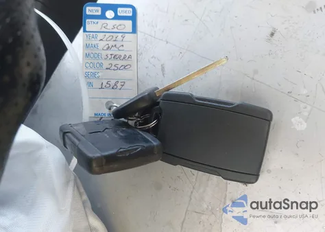 2019 GMC Sierra 2500Hd из США, поврежденный, VIN 1GD11NEG8KF111587